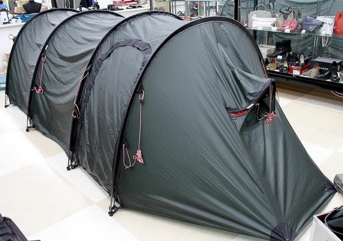 HILLEBERG ヒルバーグ KERON 3GT フットプリント(フロアシート)付属 ケロン 3人用テント グリーン ブラックレーベル - 安心保証・業界最安値の販売 福助